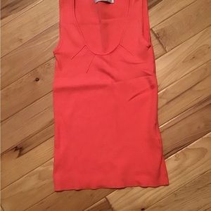 Old Navy pinkish/orange stretch tank. NWOT Small